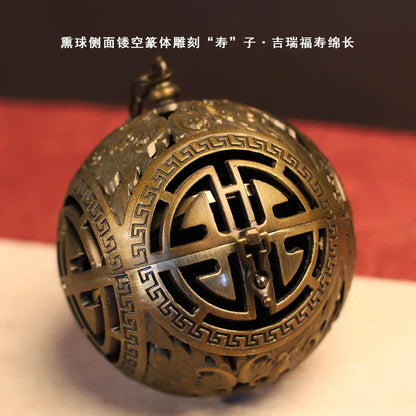 Quemador de incienso DecorBites™ Dragon Alloy: Decoración zen para el hogar y regalo de Navidad