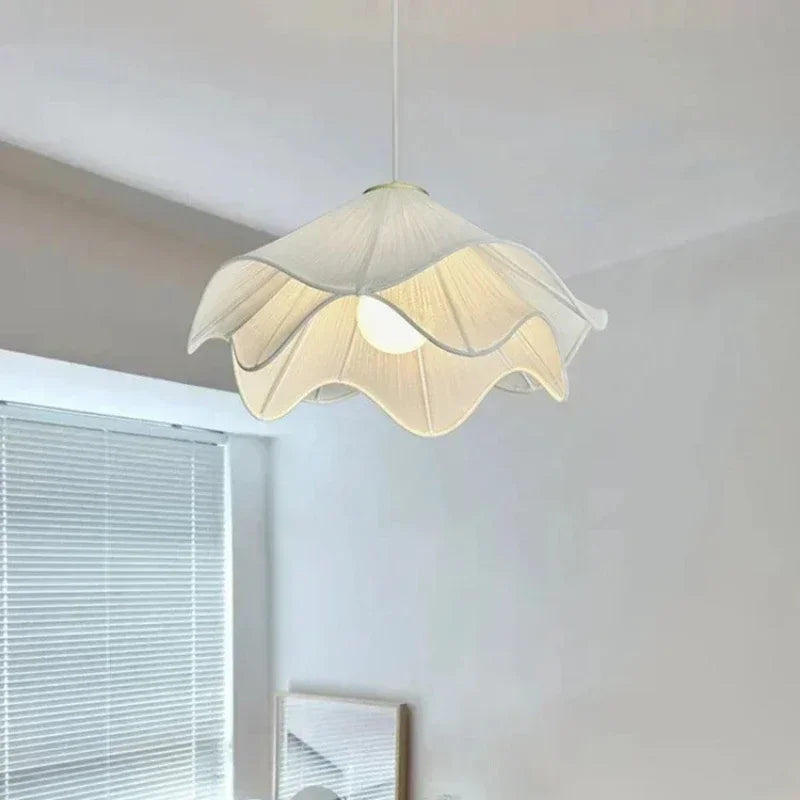 DecorBites™ Fabric Petal Pendant Lights - Nordic Creamy Bar Suspension Lamp