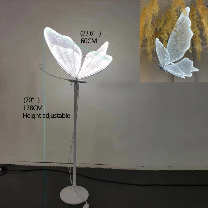Lámpara de decoración de boda LED Mariposa de encaje Decorbites™
