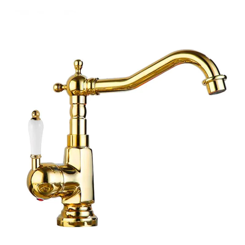 Bronze Deck Basin Faucet