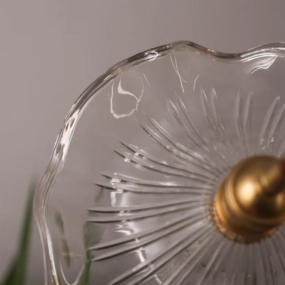 DecorBites™ Lotus Leaf Glass LED Pendant Light - Japanese Style Loft Bar Living Dining Bedroom