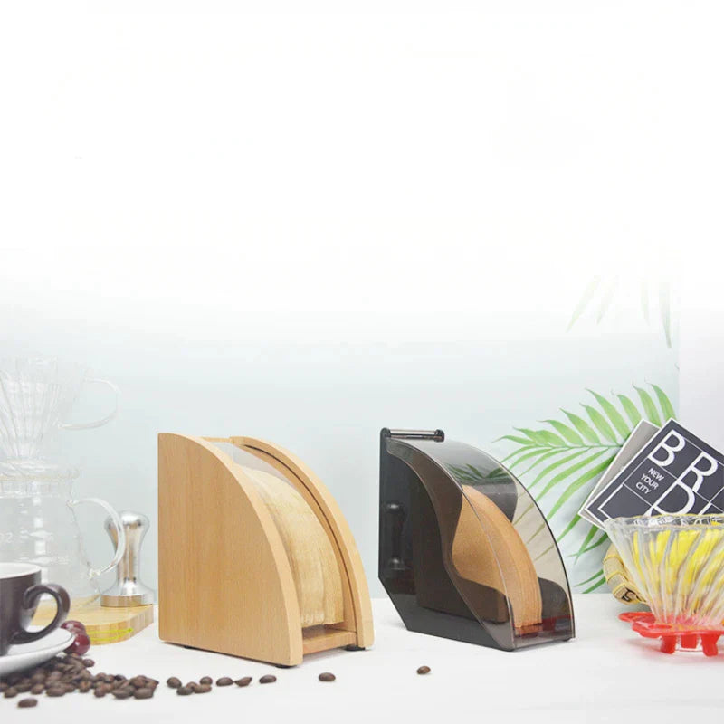 Decorbites™ Barista-Filter-Aufbewahrungsbox: Espressozubehör für Cafeteria und Kaffeemaschinen