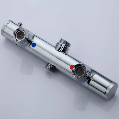 DecorBites™ Brass Thermostatic Shower Faucet Mixer Valve for Intelligent Bathtub