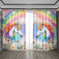 Decobites Unicorn Curtains for Home Decoration in Kitchen, Living Room, or Garden