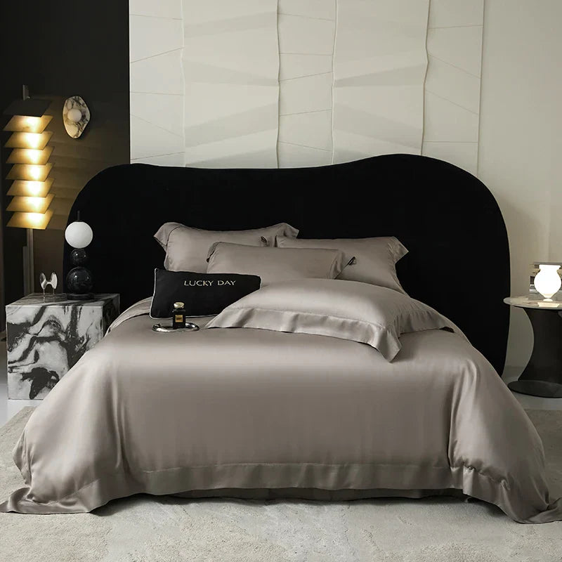 طقم أغطية سرير DecorBites™ 1000TC من ألياف الليوسيل أوكالبتوس لملمس حريري فائق النعومة