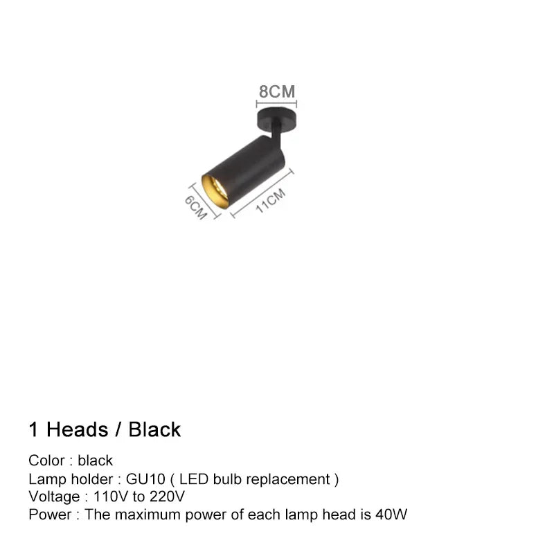Adjustable LED Ceiling Chandelier
