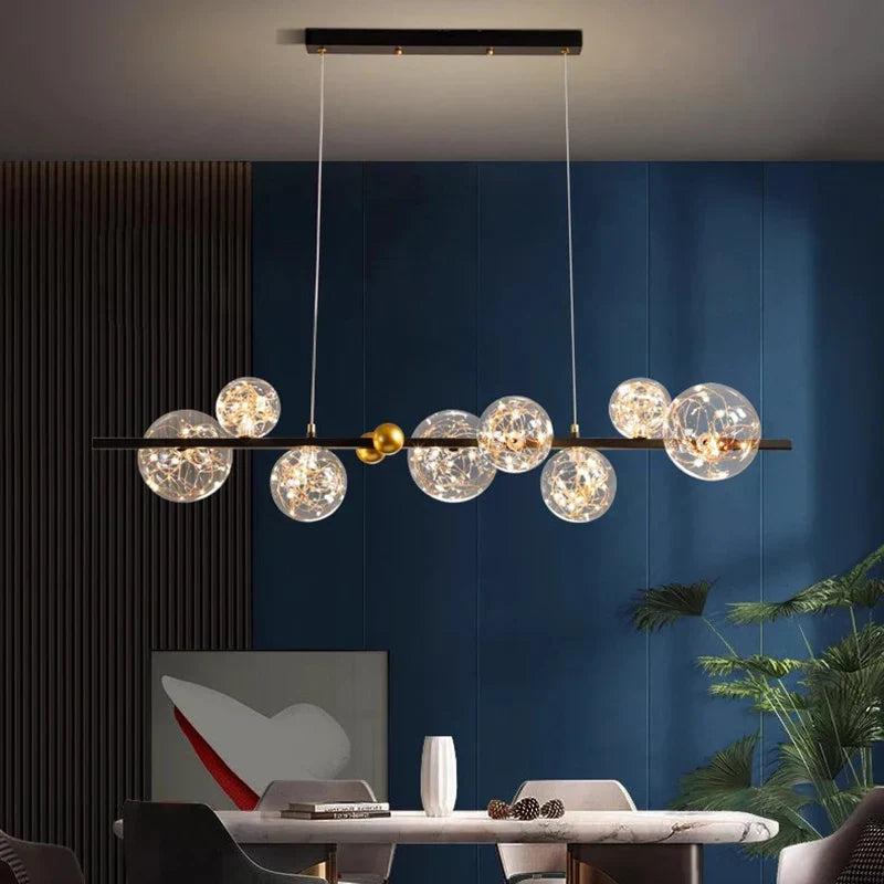 DecorBites™ LED Pendant Light Chandeliers for Modern Home Decor - Indoor Living Room & Dining Room Lighting
