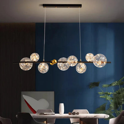 DecorBites™ LED Pendant Light Chandeliers for Modern Home Decor - Indoor Living Room & Dining Room Lighting