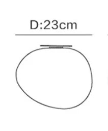 DecorBites™ Cobblestone Wall Lamp: Simple Italian Design for Living Room, Bedroom & Study