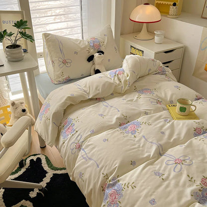 DecorBites™ Cartoon Style Cotton Printed Bedding Sets in Single/Double Size