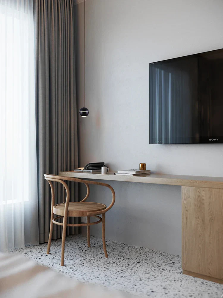 Lámpara colgante LED dorada DecorBites™ de 7 W, lujosa y elegante, ideal para comedor o dormitorio.