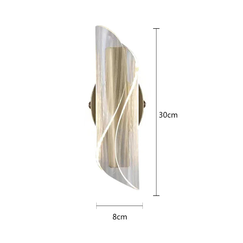 Acrylic Book Wall Lamp