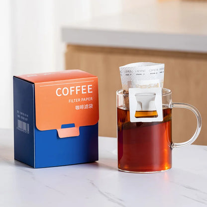 Decorbites™ Kaffeefilterbeutel: Einweg-Hängeohrfilter für Espresso-Kaffee