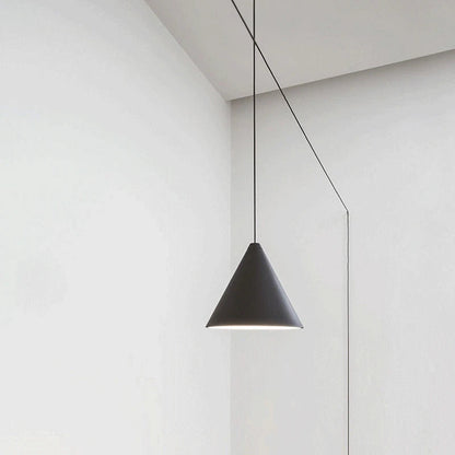 Lámpara colgante LED negra DecorBites™ para decoración moderna de dormitorios y comedores