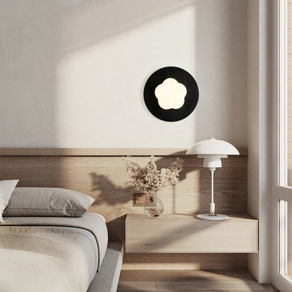 ديكوربايتس™ مصابيح حائط LED من الترافرتين الأسود لتزيين المنزل العصري ومصابيح بجانب السرير