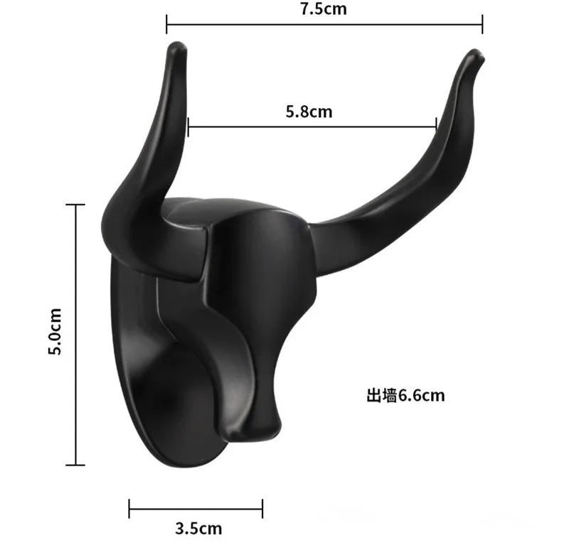 DecorBites™ Antique Aluminum Robe Hook for Bathroom Accessories and Clothes