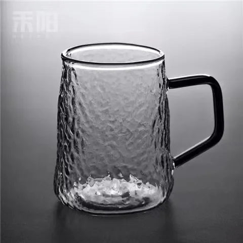 Jarra de agua DecorBites™ color ámbar gris con asa: Tetera y jarra para jugo de gran capacidad y resistente al calor.