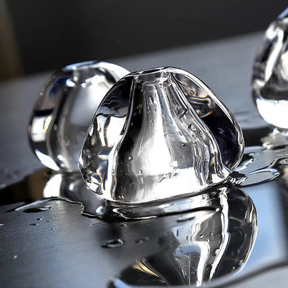 Lámpara de araña LED nórdica DecorBites™ Crystal Ball: Iluminación decorativa moderna para escaleras