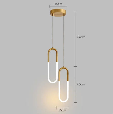 DecorBites™ LED Pendant Lights: Modern Indoor Lighting for Bedroom & Living Room