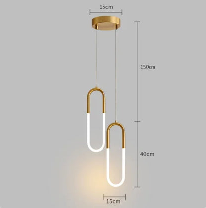 DecorBites™ LED Pendant Lights: Modern Indoor Lighting for Bedroom & Living Room