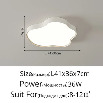 DecorBites™ Cloud Ceiling Chandelier: Modern Nordic Living Room Bedroom Dining Lighting Fixtures