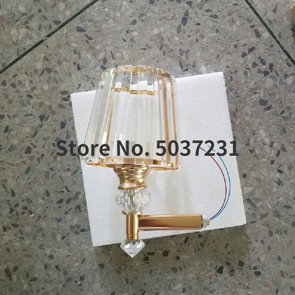 Lámpara de pared de cristal DecorBites™ para dormitorio, sala de estar o escalera