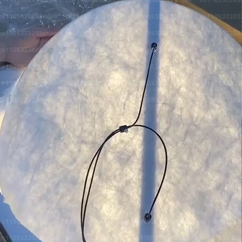 Japanese Wabi-Sabi Silk Tyvek Pendant Light