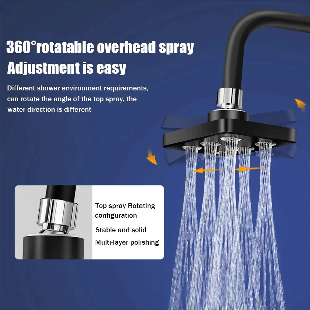 Decorbites™ Ducha de Lluvia de Alta Presión - Filtro Giratorio de 360 Grados para Grifo