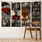 Decobites Samurai Tiger Wall Hanging Tapestry for Boho Hippie Home Decor