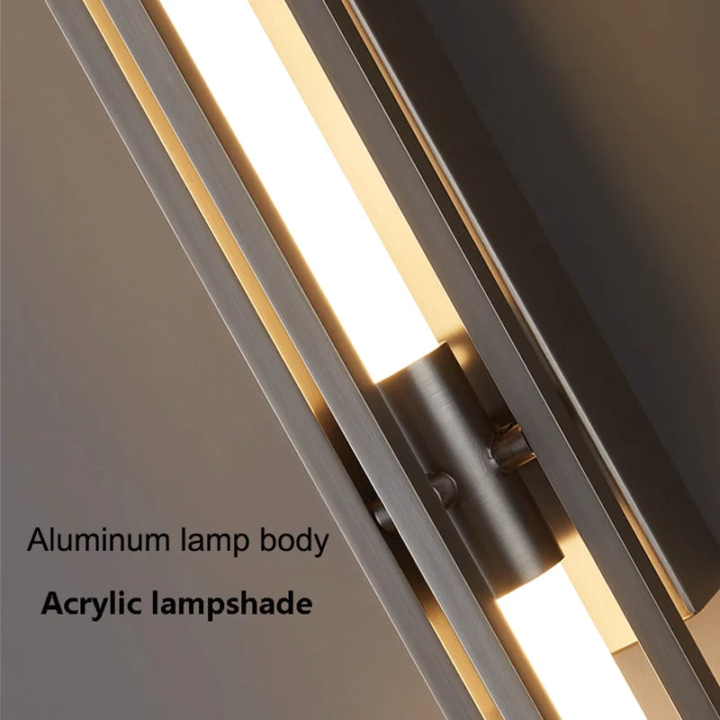 Decorbites™ LED Langwandlampe für Schlafzimmer Wohnzimmer Esszimmer Loft, moderne Wandlampen