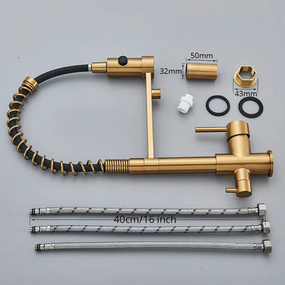 Decorbites™ Zweispundendrehbarer Wasserfilterarmatur mit Rotations-Wasserreinigungsfunktion
