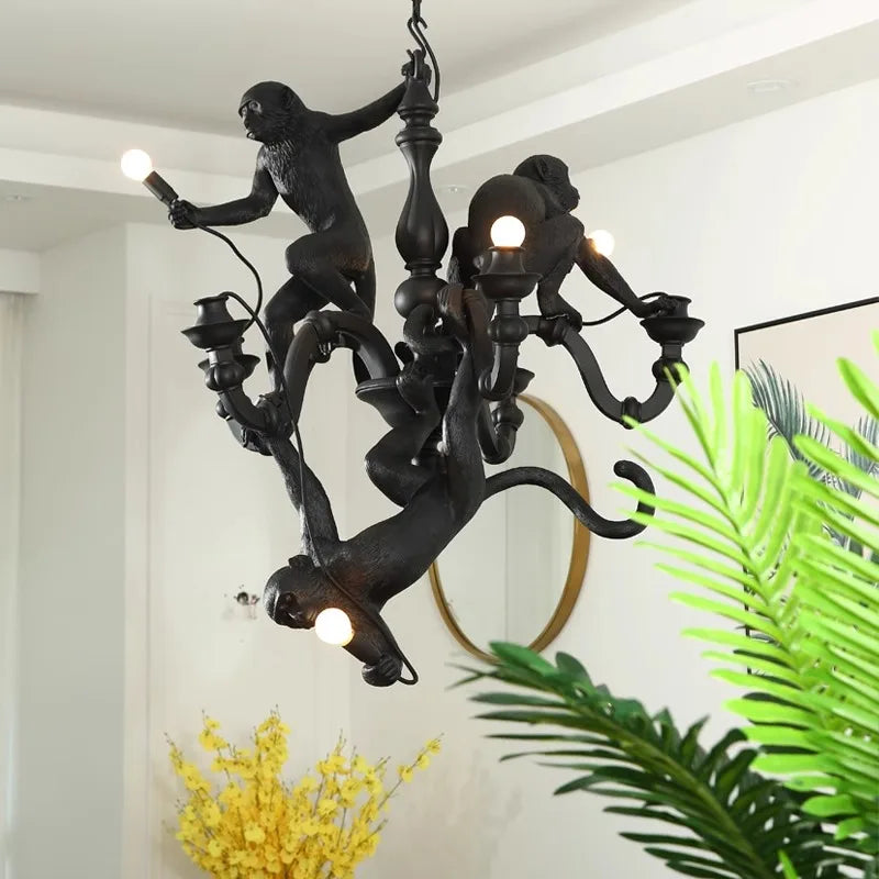 Lámparas de araña colgantes LED Decorbites™ para la decoración del hogar, lámparas de luz colgante interior modernas