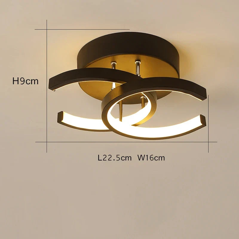 DecorBites™ LED Aisle Ceiling Lights for Home Lighting in Bedroom Living Room Corridor