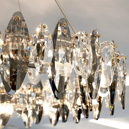 DecorBites™ Kristal 2024 Chandelier LED Light for Dining and Living Room Decor