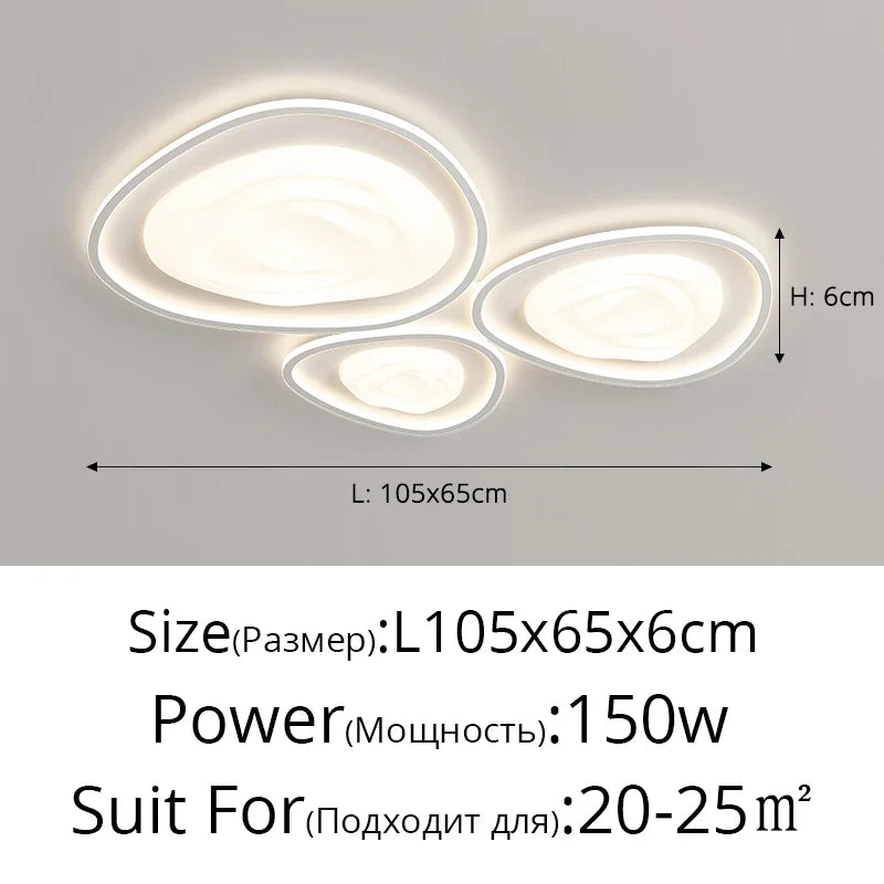 DecorBites™ LED Minimalism Chandelier - Modern Indoor Lighting for Home Decor and Ambiance