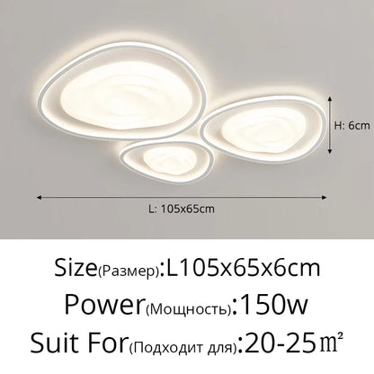 DecorBites™ LED Minimalism Chandelier - Modern Indoor Lighting for Home Decor and Ambiance