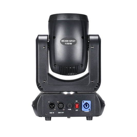 DecorBites™ 150W Mini LED Moving Head Beam & Spot Light with 18 Rotating Prisms