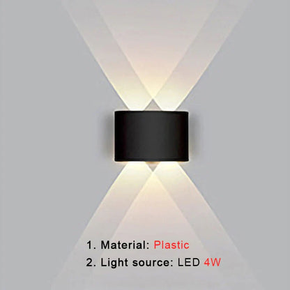 DecorBites™ LED Wall Lamp: Modern Nordic Indoor Lighting Fixture for Living Room, Bedroom, and More.