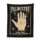 Decobites Palmistry Tapestry Wall Hanging: Retro Witchcraft Bohemian Art for Home Decor