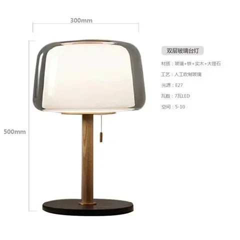 DecorBites™ Glass Floor Lamp: Modern Nordic Ins Sofa Decor Lighting for Living Room