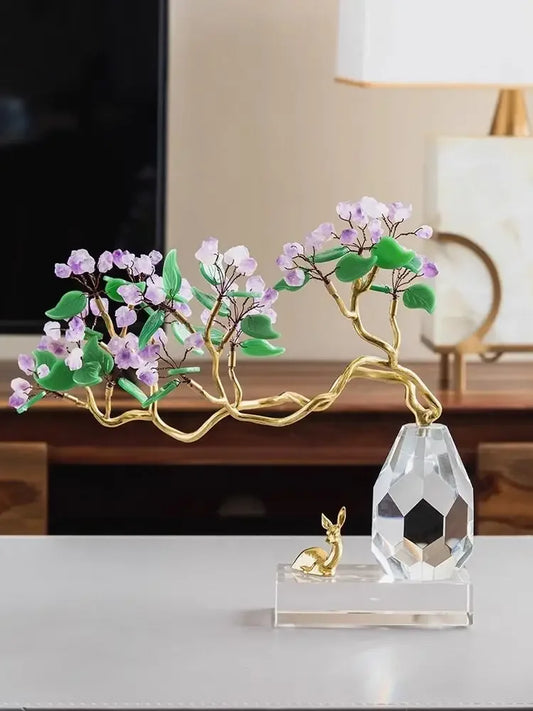 DecorBites™ Chinese Style Crystal Ornaments for Home Decoration and Gifts