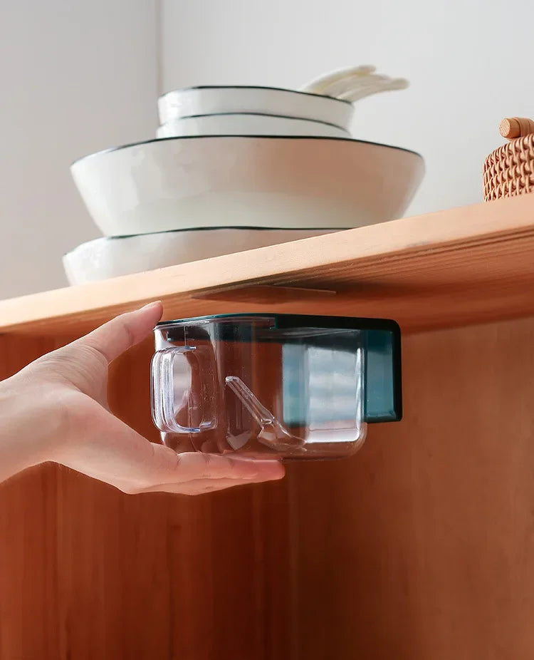 DecorBites™ Kitchen Spice Rack Organizer Set with Seasoning Containers and Spoons