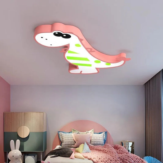 DecorBites™ Dino LED Ceiling Lamp for Children's Room: Simple Modern Design, Intelligent Control