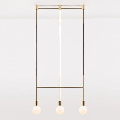 ديكوربايتس™ مصابيح معلقة هندسية من الحديد لغرفة الطعام وغرفة النوم والمقهى والديكور الداخلي