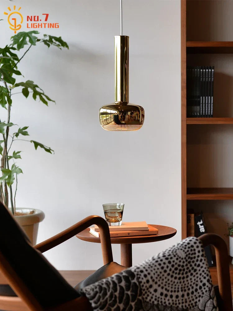 ديكوربايتس™ مصابيح باوهاوس نحاسية/كرومية لغرفة المعيشة، وجزيرة المطبخ، والبار، وغرفة النوم، والحمام