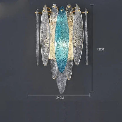 DecorBites™ Gold LED Glass Chandelier for Dinning Living Room Bedroom_main keyword: Pendant Lamps