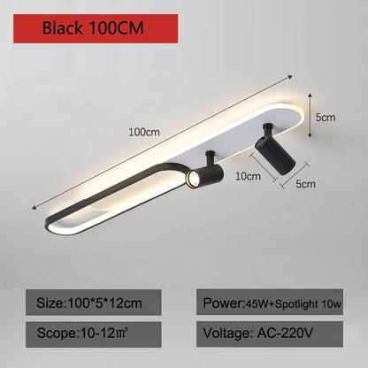 DecorBites™ LED Ceiling Lights: Modern Chandeliers for Living Room, Bedroom, Aisle, and Corridor.