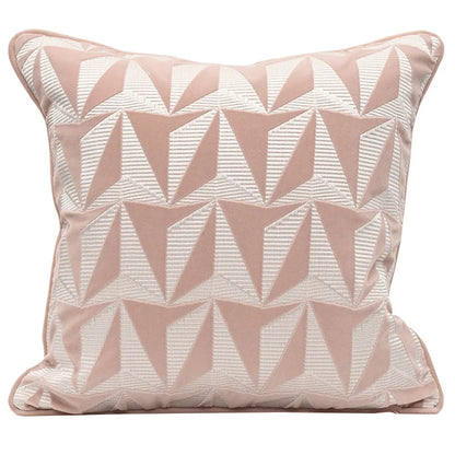 DecorBites™ Lahulpe Navy Blue Velvet Cushion Cover with Constellation Embroidery, 45x45cm