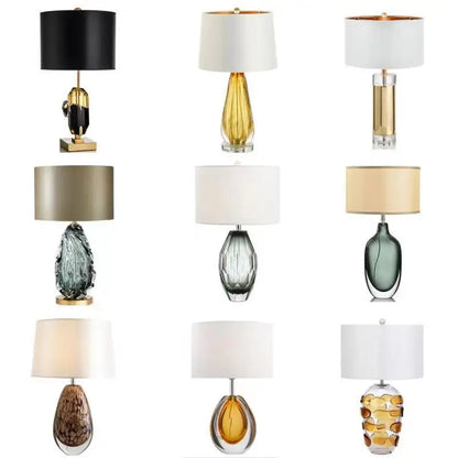 DecorBites™ Glaze Table Lamp: Modern Art LED Desk Light for Home and Hotel