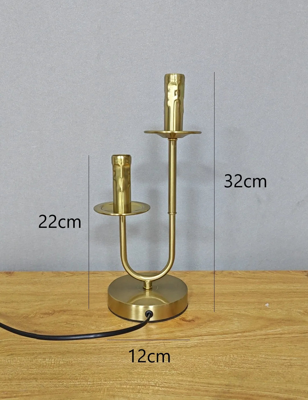 Bronze Candle Floor Lamp